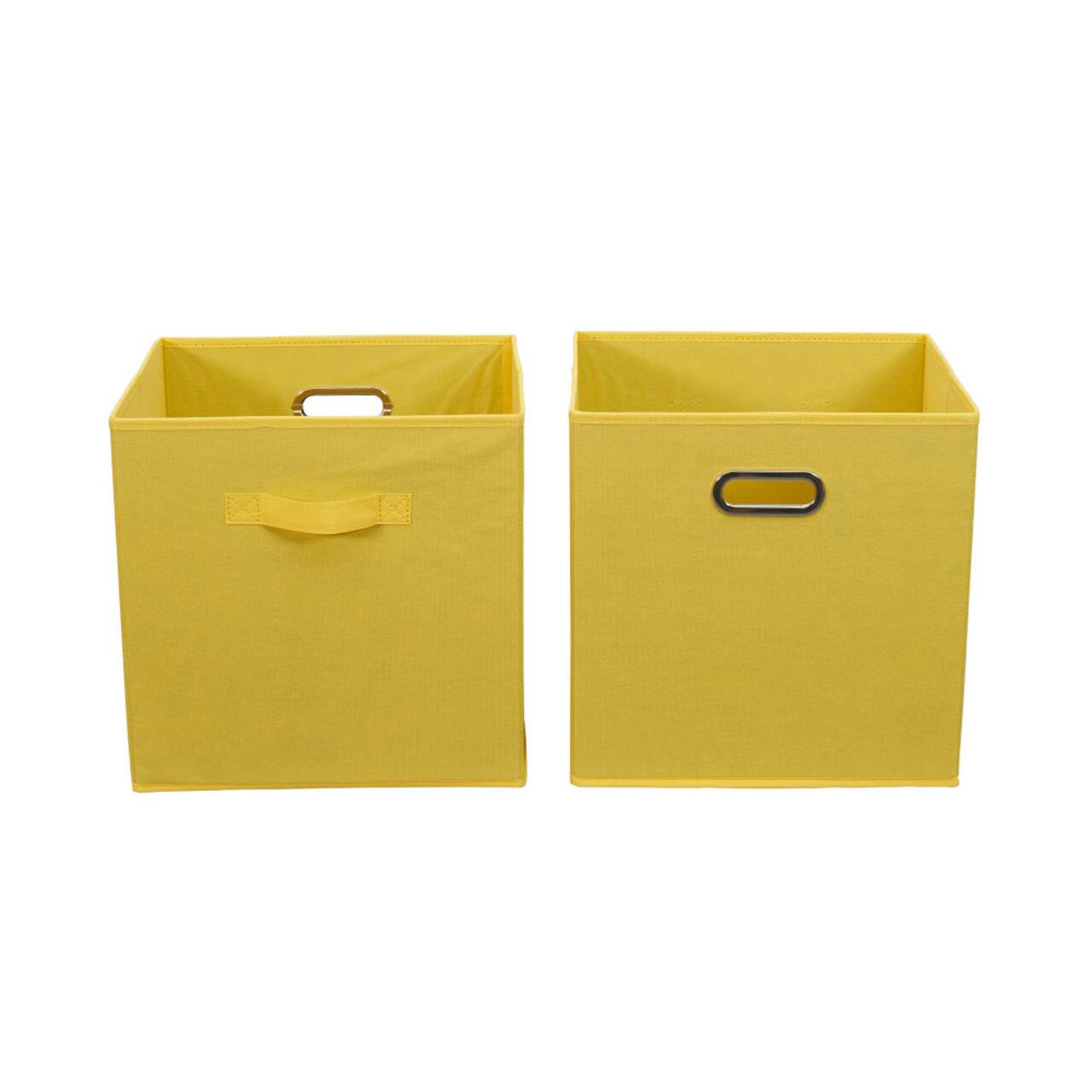 2 Pack Household Essentials 13" Fabric Storage Bins